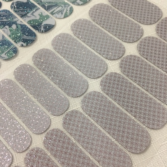 Jamberry Moon Sea Glass Sparkle Retired Fulls Lot - Picture 4 of 5